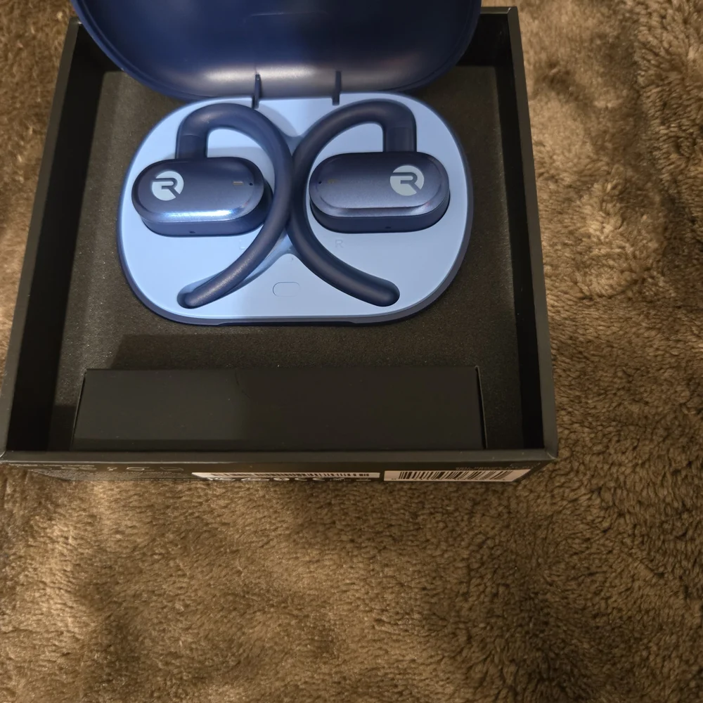Wireless Earbuds with Charging Case - Blue